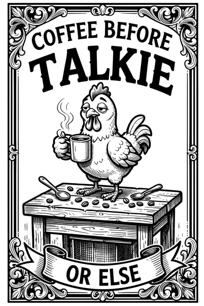 Coffee Before Talkie or Else