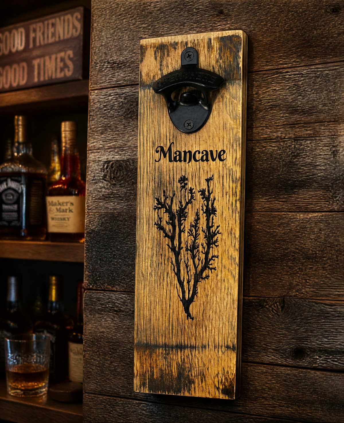 Wall Mount Bottle Opener